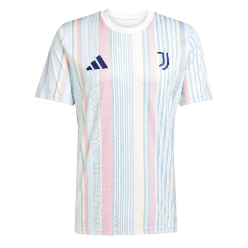 Maglia pre-partita della Juventus 2025/26 - Bianco