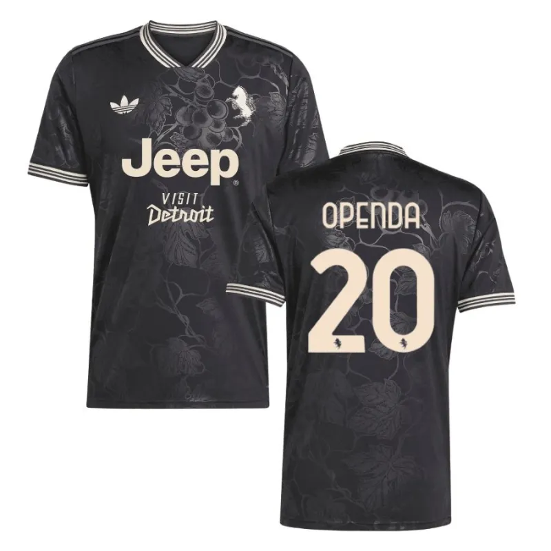 Juventus OPENDA 2025/26 Maglia Third - Nera