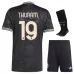 Juventus THURAM 2025/26 Kinder Drittes Kit Trikot mit Shorts - Schwarz