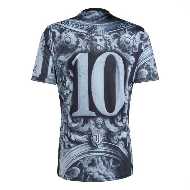 Juventus 2025/26 Del Piero Pre-Match Jersey - Grey