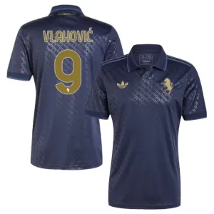 La terza maglia di Juventus 2024/25 di Vlahovic - Blu marina