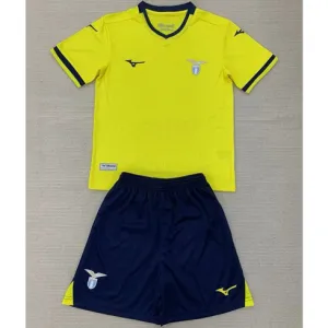 Lazio 2024/25 Away Kids' Jersey - Yellow