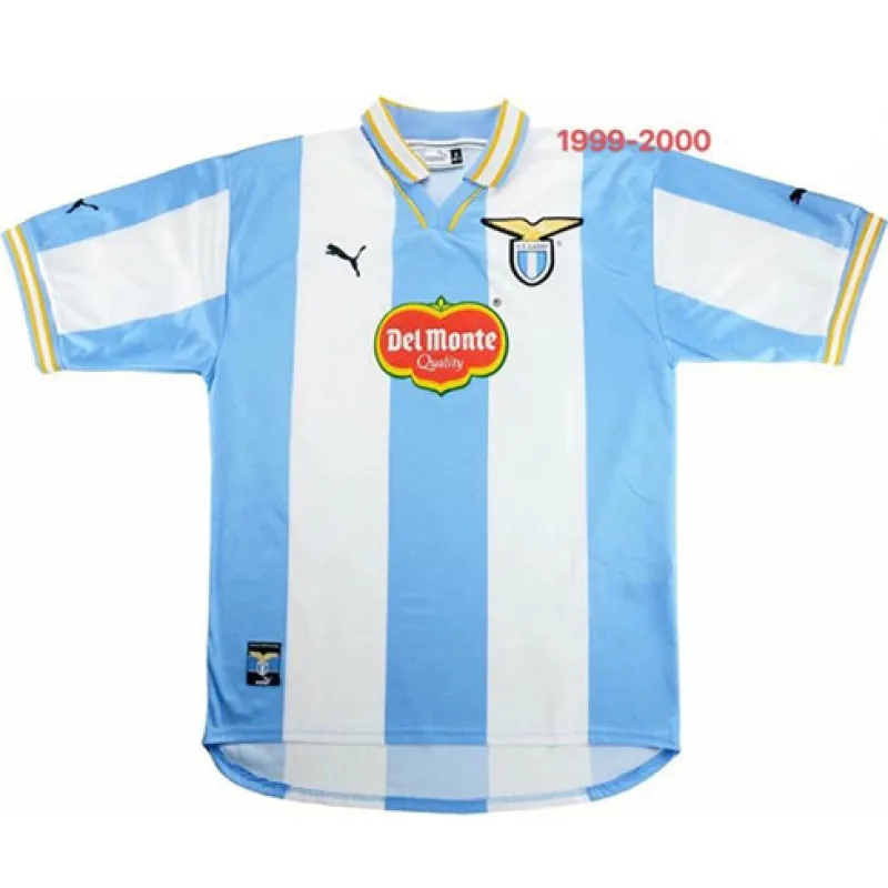 Lazio 1999/00 Retro Heimtrikot - Blau