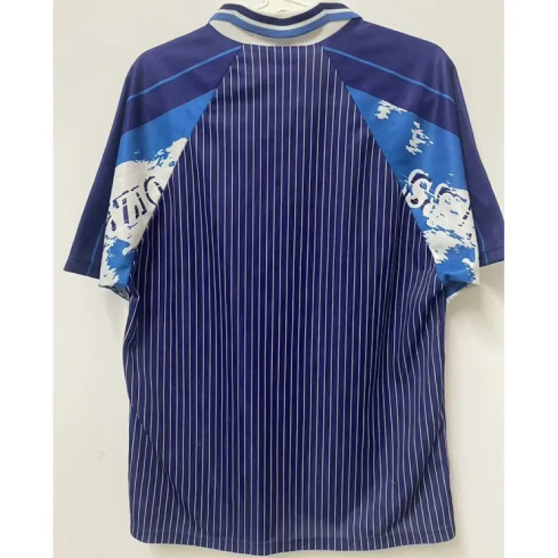 Maillot d'extérieur retro de Lazio 1996/97 - Bleu