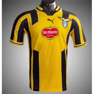 Terza maglia retro di Lazio 1998 - 00 - Gialla