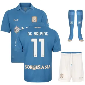 Camiseta Conjunto Infantil Local Nápoles 2026/27 DE BRUYNE
