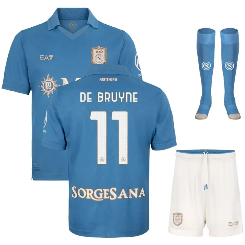 Maglia Kit Bambini Casa Napoli 2026/27 DE BRUYNE
