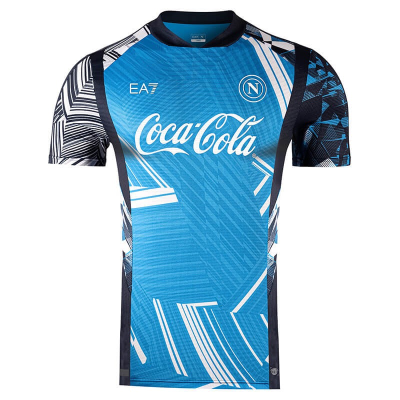 Napoli 2024/25 Vorspieltrainingstrikot - Blau