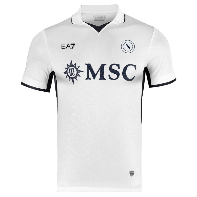 Napoli 2024/25 Away Kids Jersey - White