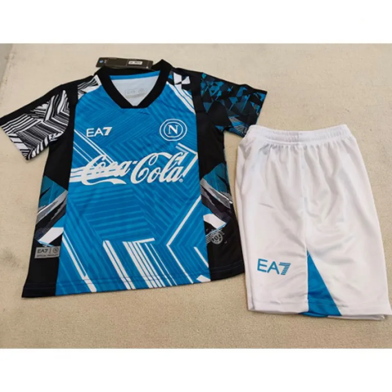 Terza maglia per bambini di Napoli 2024/25 - Blu