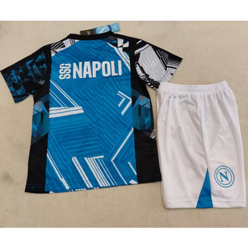 Terza maglia per bambini di Napoli 2024/25 - Blu