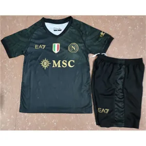 Tercer camiseta infantil de Nápoles 2024/25 - Negra