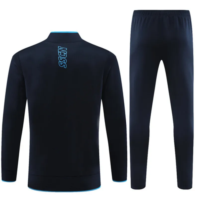 Napoli Giacca Sportiva Bambini 2024/25 Blu Marino