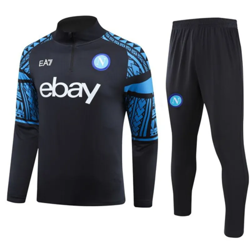 Napoli 2024/25 Children's Sportswear - Navy Blue