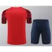 Camiseta + Pantalones Cortos de Entrenamiento de Nápoles 2024/25 - Rojo