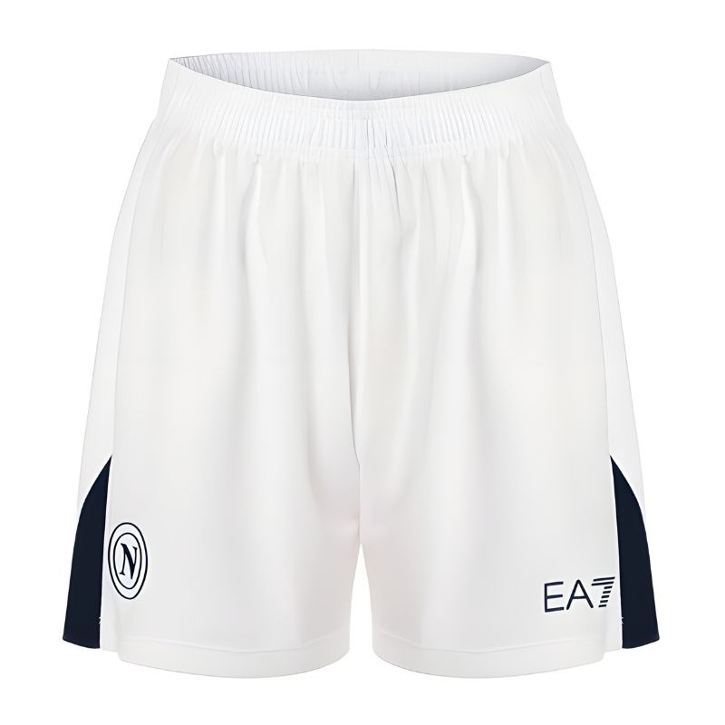 Pantalons courts d'extérieur de Napoli 2024/25 - Blanc