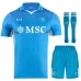 Ensemble de maillots pour enfants du domicile de Napoli 2024/25 - Bleu