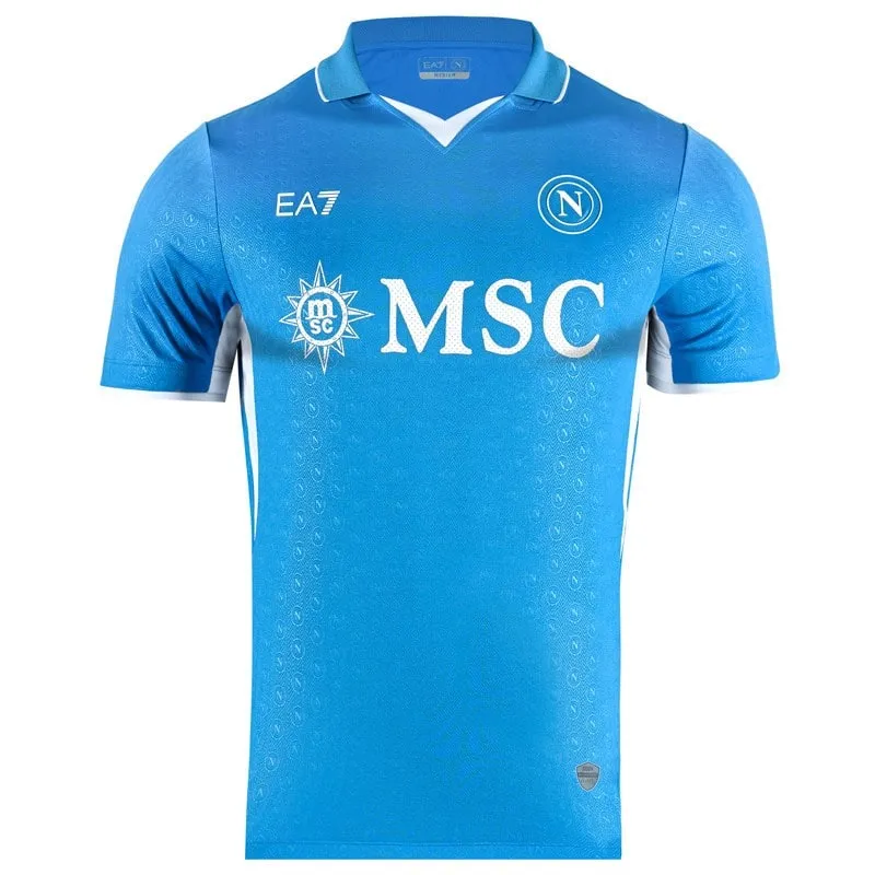 Kvaratskhelia's Napoli 2024/25 Home Jersey - Blue