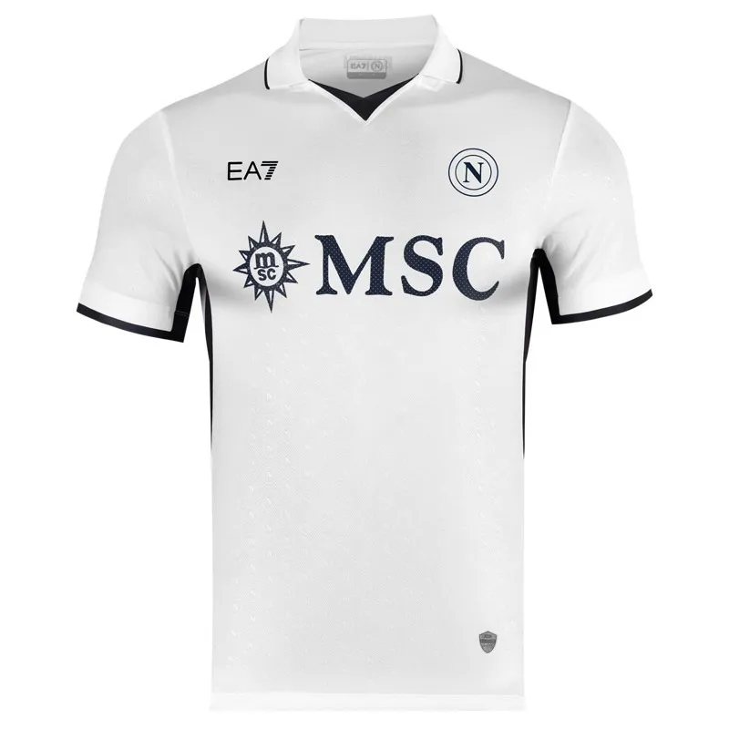 Camiseta de campo de fuera de Napoli 2024/25 de Osimhen - Blanca