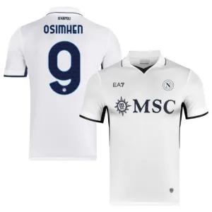Camiseta de campo de fuera de Napoli 2024/25 de Osimhen - Blanca
