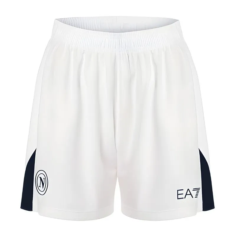 Juego de camisetas para niños de campo de fuera de Napoli 2024/25 de Kvaratskhelia - Blanca