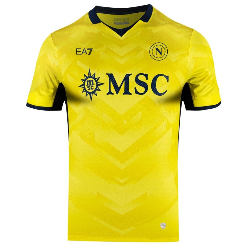 Napoli 2024/25 Torwartstrumpf - Gelb