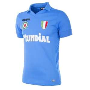 Maglia retro di Napoli 1987/88 - Blu