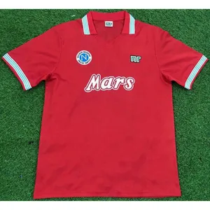 Terza maglia retro di Napoli 1988/89 - Rossa