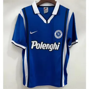 Maglia retro di casa di Napoli 1998 - Blu