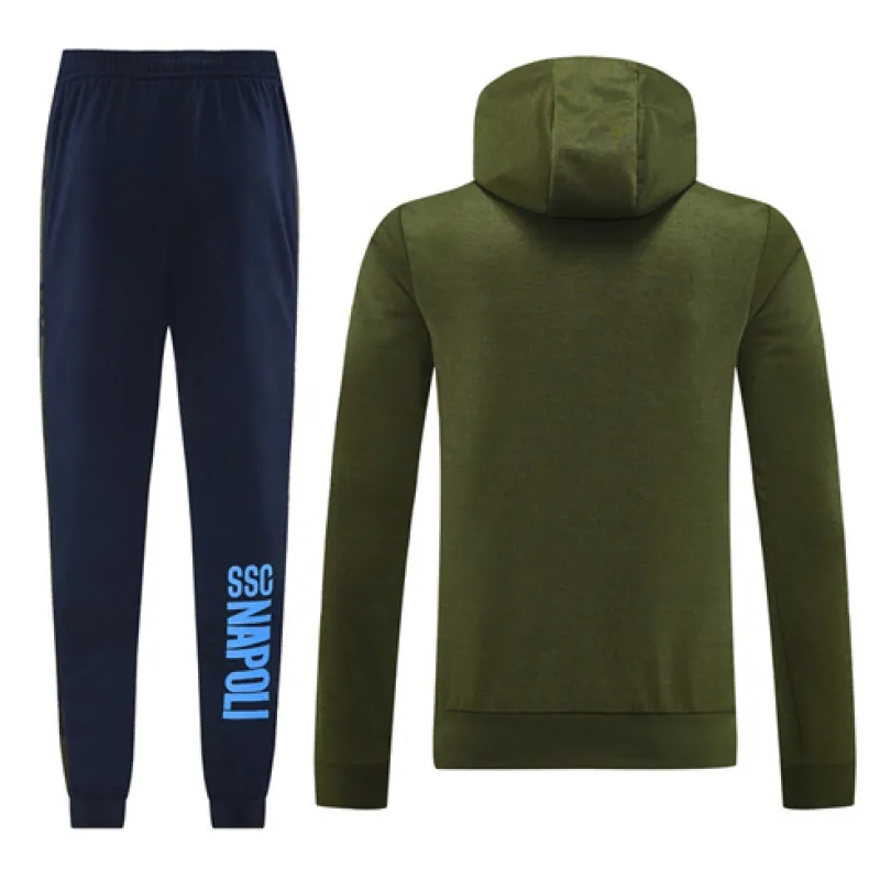 Napoli 2024/25 Kapuzen - Sportjacke - Grün