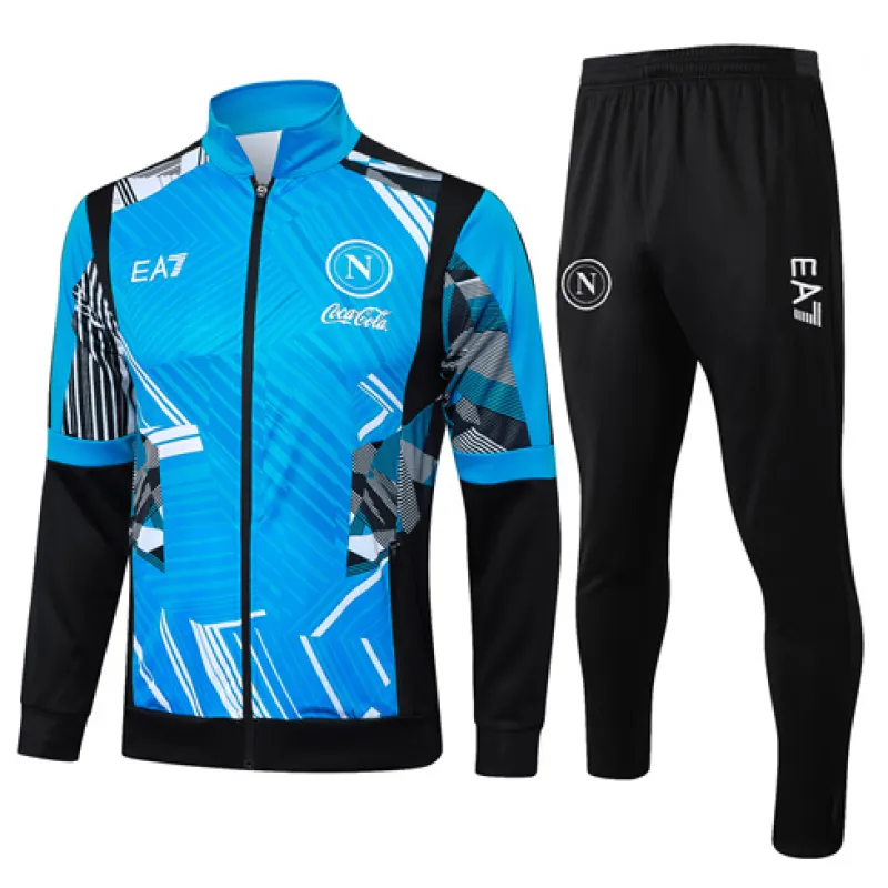 Napoli 2024/25 Kinder-Sportjacke - Blau