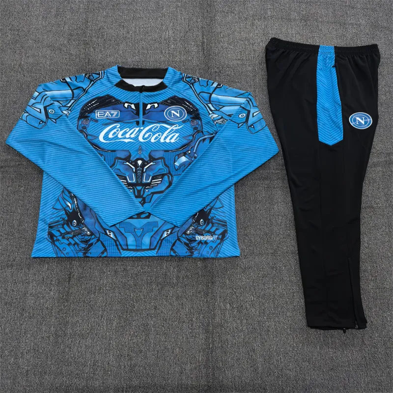 Napoli 2025/26 Conjunto Deportivo Infantil Azul