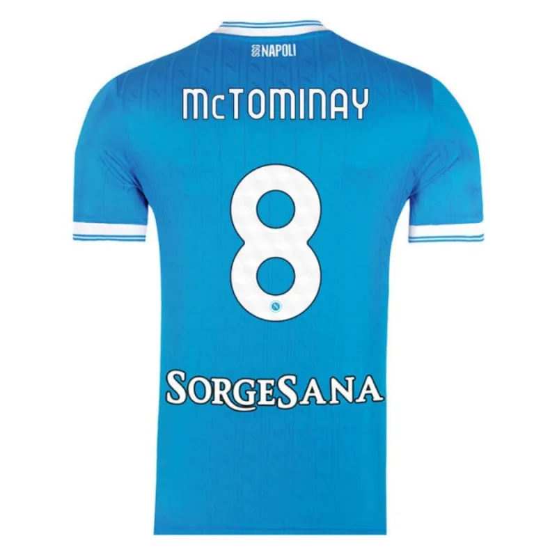 Camiseta de casa de McTOMINAY del Napoli 2025/26 - Azul