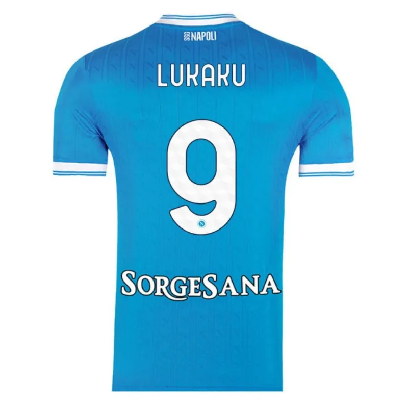 Camiseta de casa de LUKAKU del Napoli 2025/26 - Azul