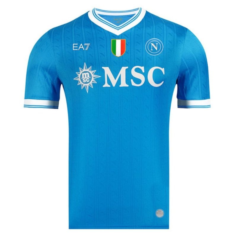 Camiseta de casa de DE BRUYNE del Napoli 2025/26 - Azul