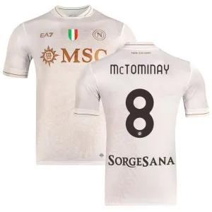 Napoli McTOMINAY 2025/26 Away Jersey - Beige