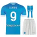 Set de camiseta infantil de casa de LUKAKU del Napoli 2025/26 - Azul