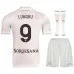 Set de camiseta infantil fuera de casa de LUKAKU del Napoli 2025/26 - Beige