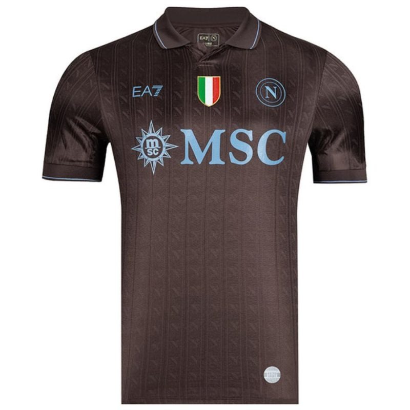 Napoli 2025/26 Completo bambini maglia terza - Nera