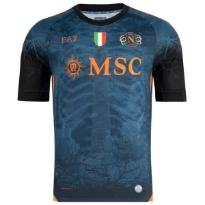 Napoli 2025/26 Halloween Kids Jersey - Blue