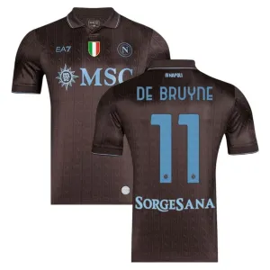 Napoli DE BRUYNE 2025/26 Third Jersey - Black