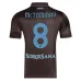 Nápoles McTOMINAY 2025/26 Conjunto infantil tercera - Negra