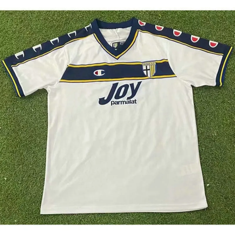 Parma 2001/02 Away Retro Jersey - White