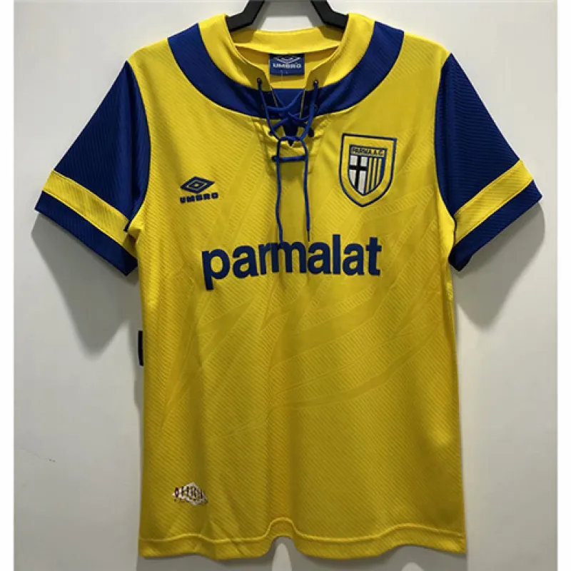 Maglia retro di trasferta di Parma 1993-95 - Gialla