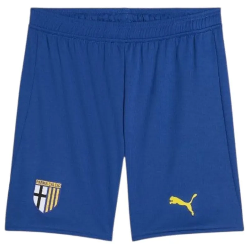 Parma 2025/26 Away Kids Kit Jersey - Blue/Yellow