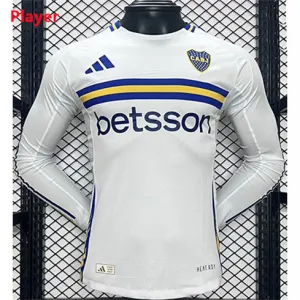 Boca Juniors 2024/25 Away Long Sleeve Player Jersey - White