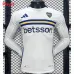 Camiseta de visita de manga larga para jugadores de Boca Juniors 2024/25 - Blanca