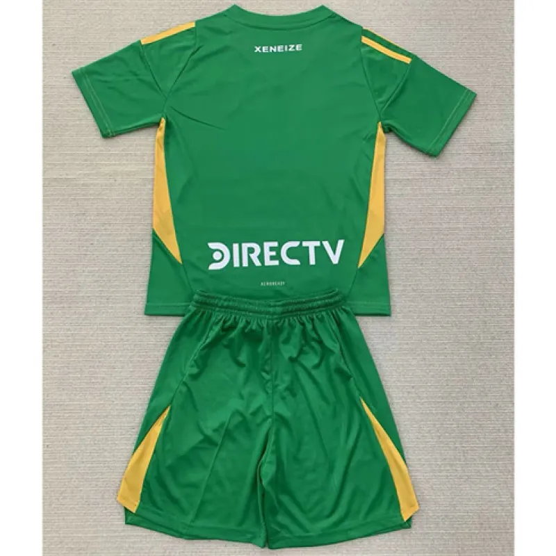 Boca Juniors 2024/25 Goalkeeper Children's Jersey - Green