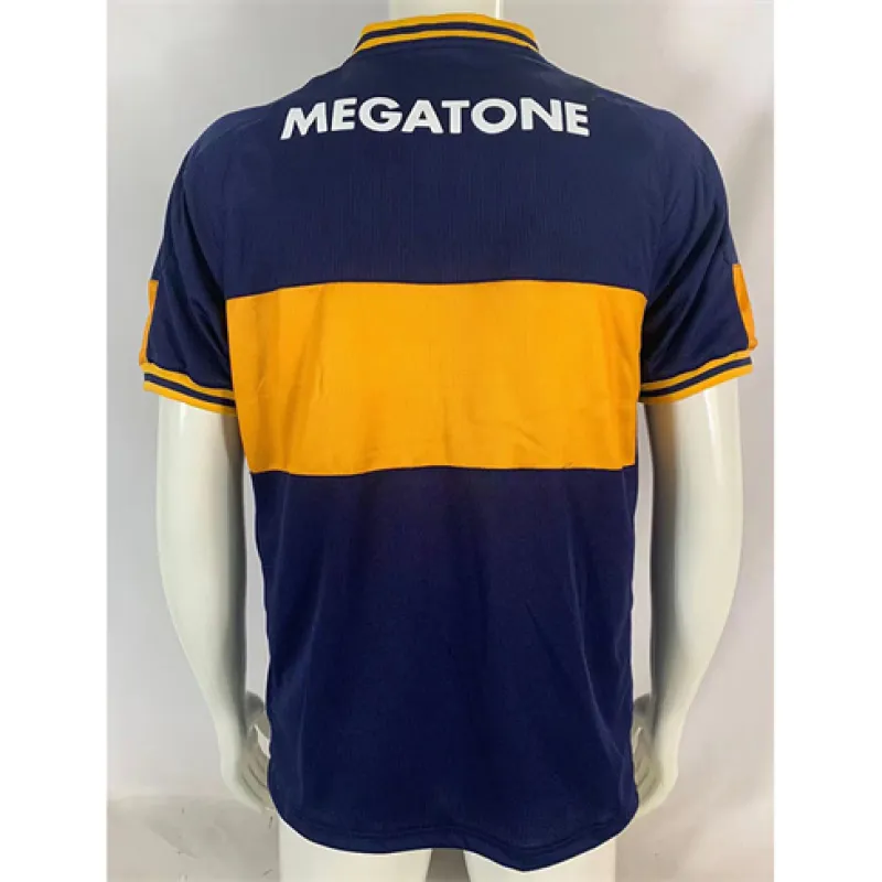 Boca Juniors 2006/07 Retro Home Jersey - Blue