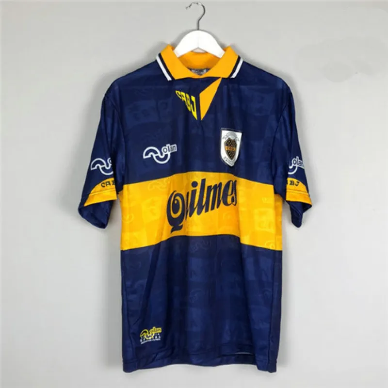 Maillot retrô domicile de Boca Juniors 1995/96 - Bleu